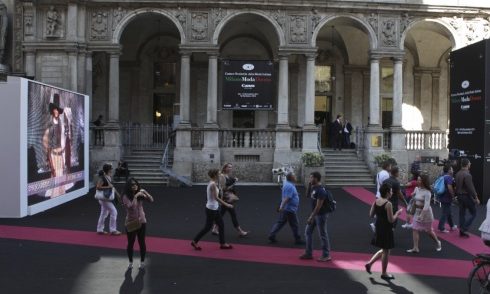 palazzo giureconsulti MFW2017 Milano Duomo